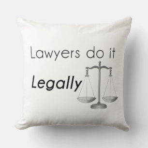 Coussin Les avocats le font !