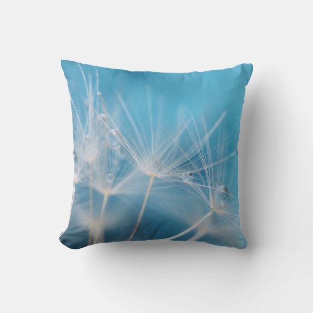 Coussin Les bleus du © P Wherrell Dande© P Whelion se (Recto)