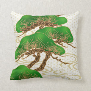 Coussin les bonsaïs reposent le japonais
