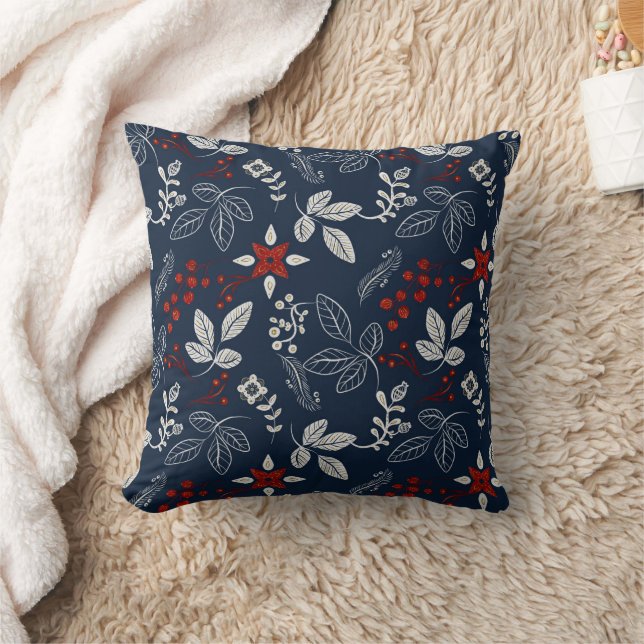 Coussin Les botaniques populaires de Noël (Couverture)