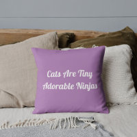 Les Chats Sont Adorables Ninjas Lavande Personnali
