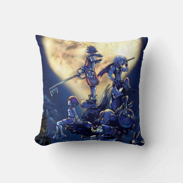Coussin Les Coeurs du Royaume| Heart Moon Box Art (Recto)