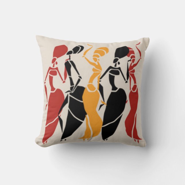 Coussin Les Dames Africaines (Recto)