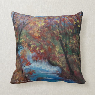 Coussin les écoulements de rivière