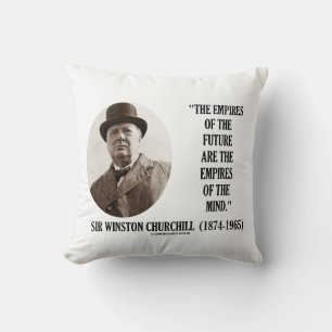 Coussin Les Empires Du Futur Sont Les Empires De L'Esprit