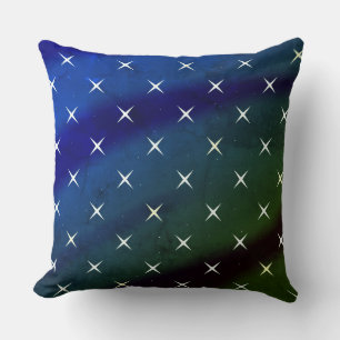 Coussin Les étoiles de Bethléem et les couleurs de la Gala