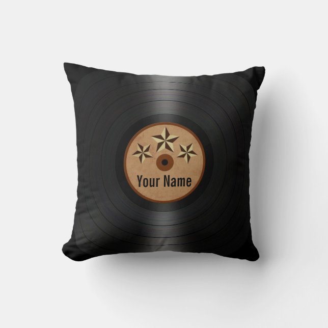 Coussin Les étoiles de brun ont personnalisé l'album de (Recto)