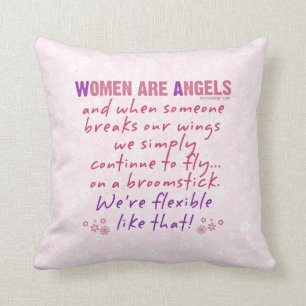 Coussin Les femmes sont des anges