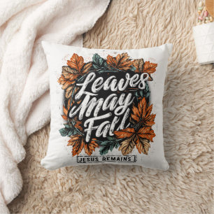 Coussin Les feuilles peuvent tomber...
