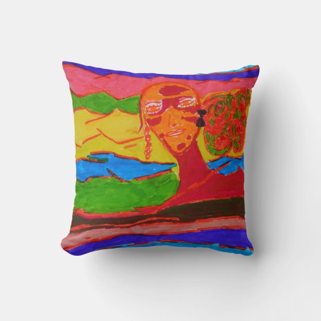 Coussin les futures femmes (Recto)