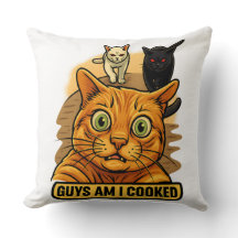 Les gars, je suis cuit ? Mème drôle de chat, réact