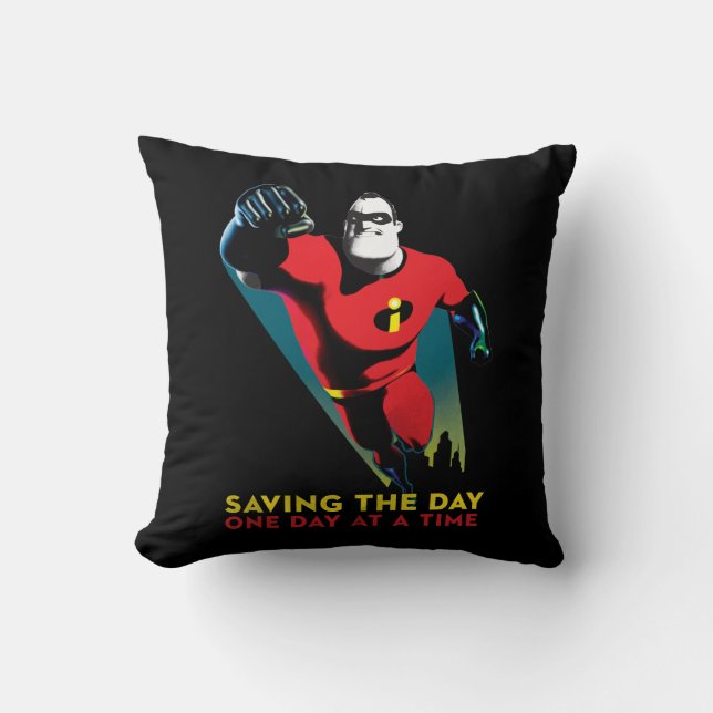 Coussin Les Incroyables 2| Sauvegarder la journée (Recto)