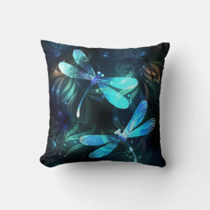 Coussin Les libellules du lac