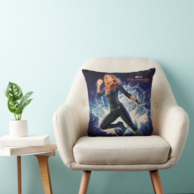 Coussin Les merveilles Capitaine Marvel Star Graphisme (Chaise)