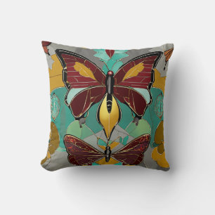 Coussin Les modes de battement : Tee - shirts de papillons