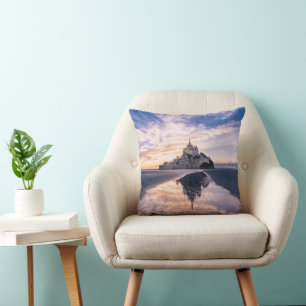 Coussin Les monuments   Mont Saint-Michel, Normandie Franc
