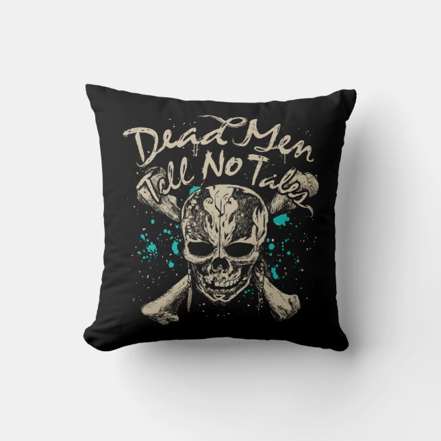 Coussin Les morts ne disent rien (Recto)
