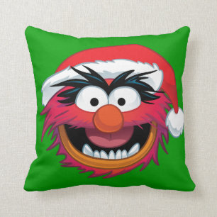 Coussin Les Muppets Visage animal de Noël