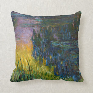 Coussin Les nénuphars - Le coucher du soleil, Claude Mone