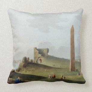 Coussin Les obélisques à l'Alexandrie, appelée Cléopâ
