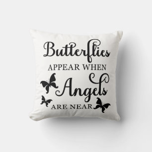 Coussin Les Papillons Apparaissent Lorsque Les Angles Sont