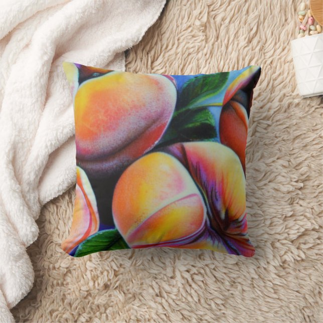 Coussin Les pêches (Couverture)