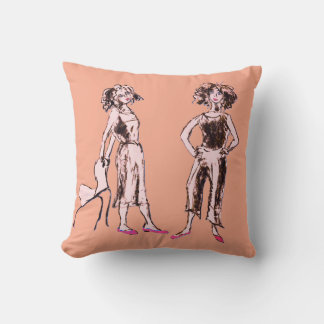Coussin Les personnages