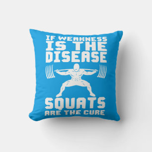 Coussin LES PLAQUES SONT LA GUÉRISON - Exercice Motivation