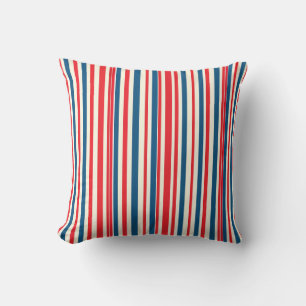 Coussin Les rayures patriotiques