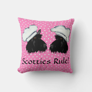 Coussin Les Scotties règnent !