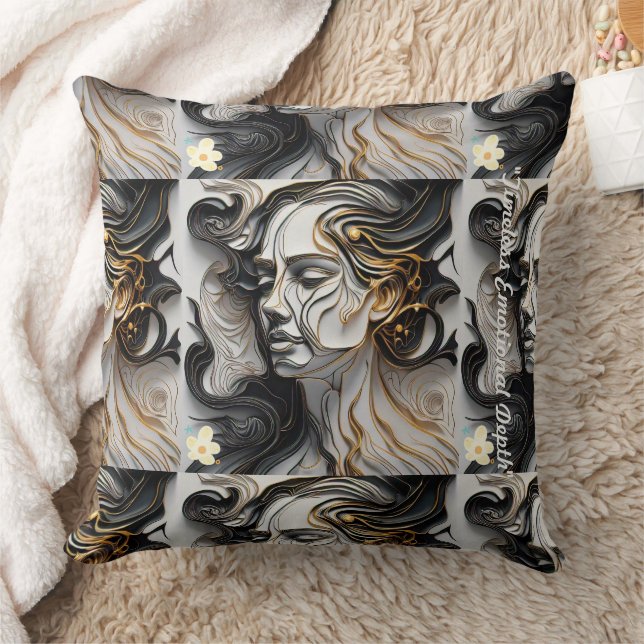 Coussin "Les sentiments contrastés augmentent" (Couverture)