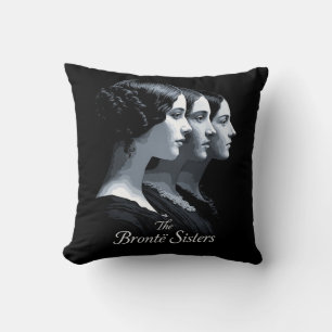 Coussin Les Sœurs Brontë