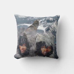 Coussin L'esprit autochtone en Alaska
