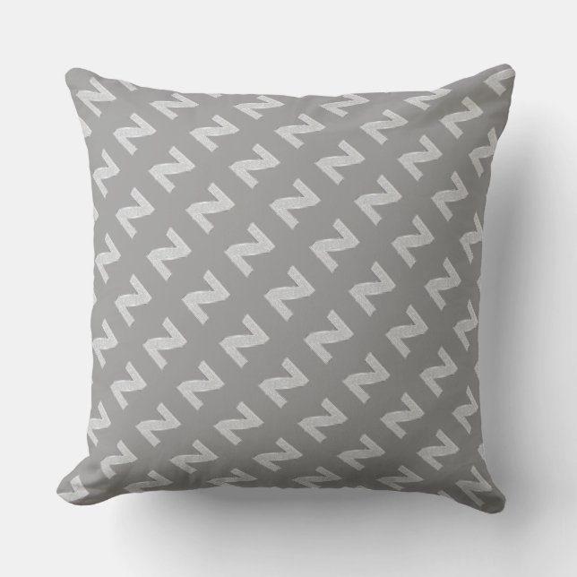 COUSSIN LETTRE ARGENT Z (Recto)