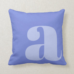 Coussin Lettre Initiale Monogramme Moderne Tendance Perven