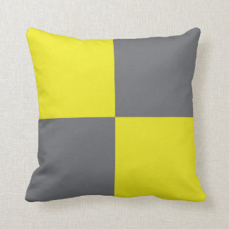 Coussin Lettre internationale L (Lima) d'oreiller de code