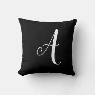 COUSSIN LETTRE MONOGRAMME A