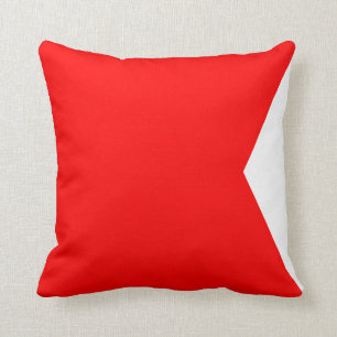 Coussin Lettre nautique B de signal de drapeau