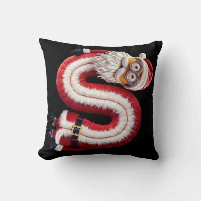 Coussin Lettre père Noël S (Recto)