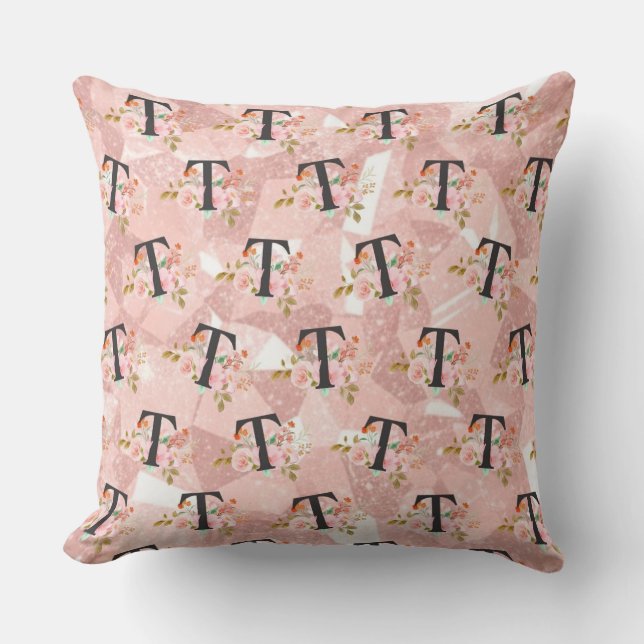 Coussin Lettre T (Recto)