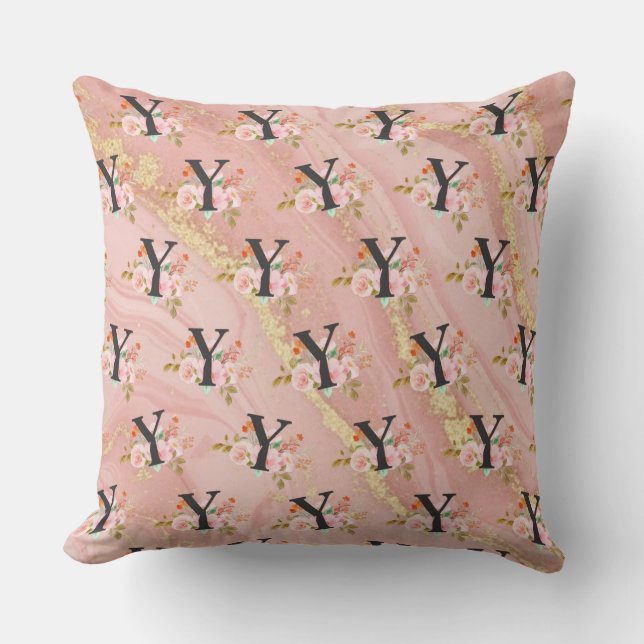 Coussin Lettre Y (Recto)