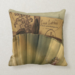 Coussin Lettres d'amour Valentine