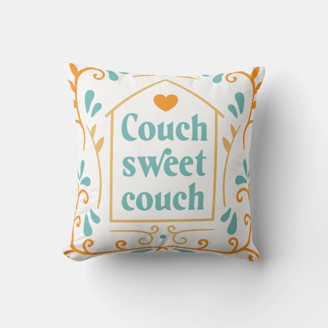 Coussin Lettres rétro douillettes (Recto)