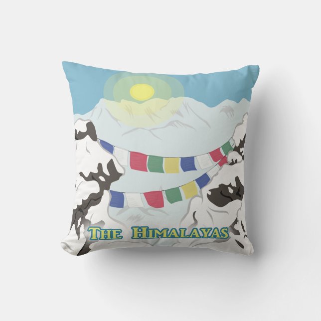Coussin L'Himalaya (Recto)