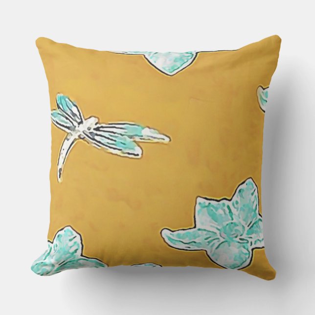 Coussin libellule (Recto)