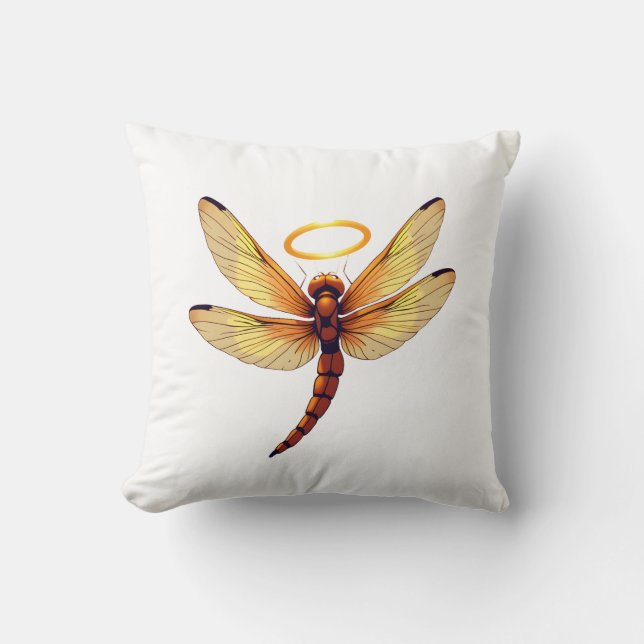 Coussin Libellule ange (Recto)