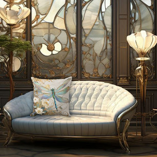 Coussin Libellule gracieuse Nouveau intemporel