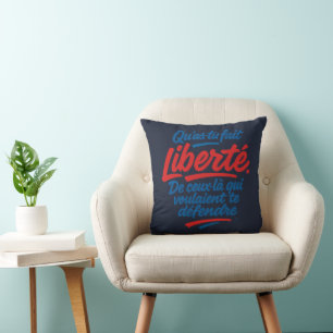 Coussin Liberté
