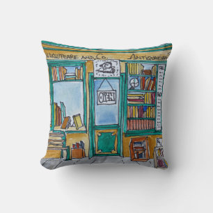 Coussin Librairie Shakespeare & Co.   Seine, Paris