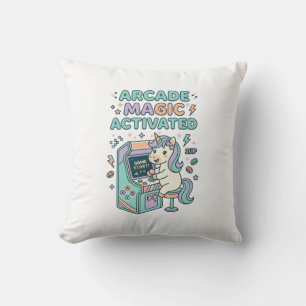 Coussin Licorne Arcade Magie Activée Produit Tendance Grap